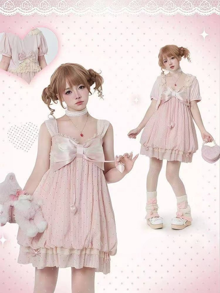Vintage Women'S Formal Wear - Y2k Japanese Vintage Outfits Women Sweet