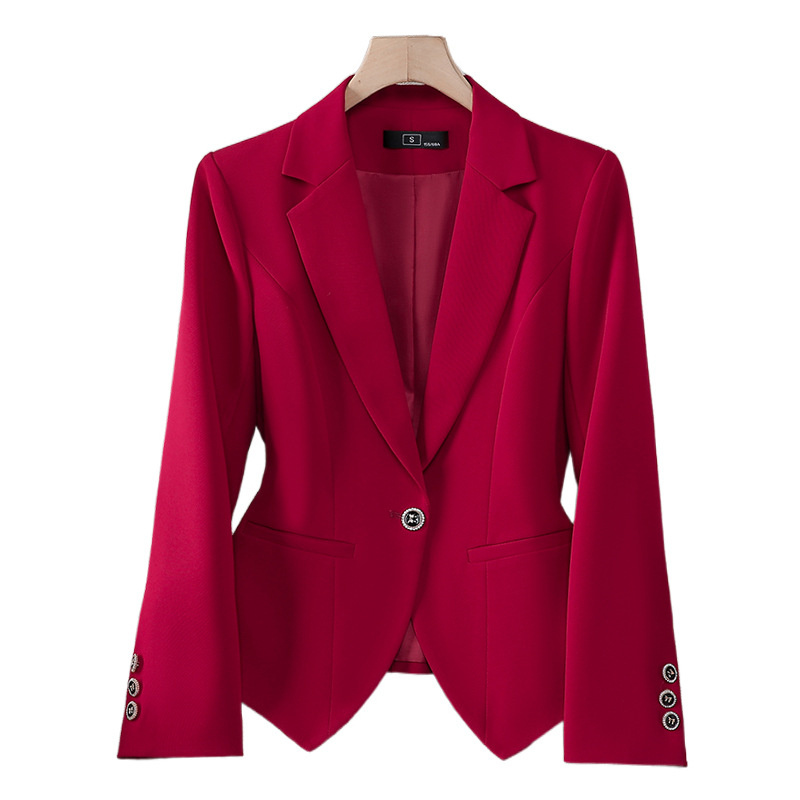 New Fashion Female Formal Blaz - Women'S Red Formal Wear review and price