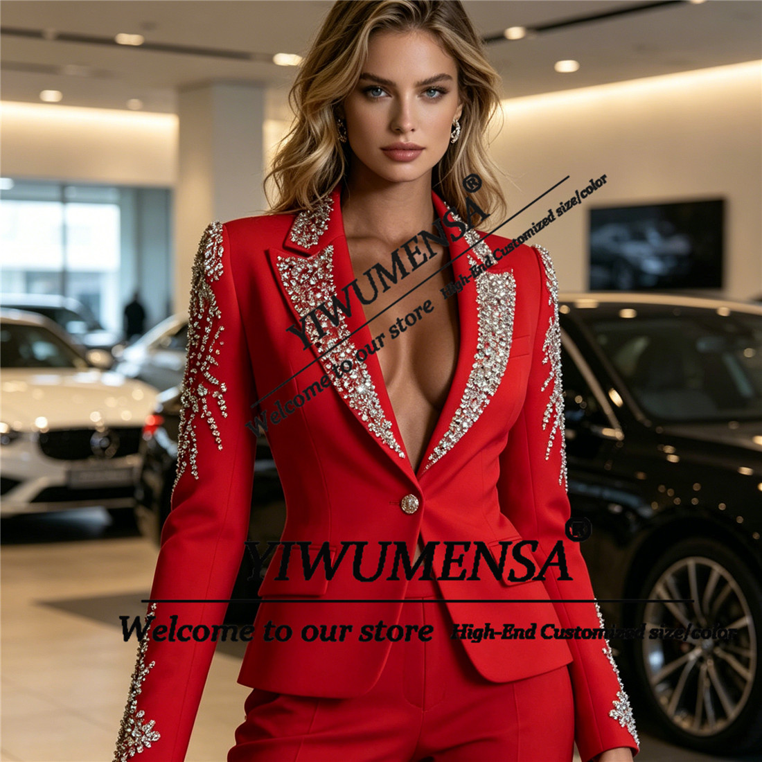 Luxury Women Suits 2 Pieces Se - Women Formal Wear Outfits review and price