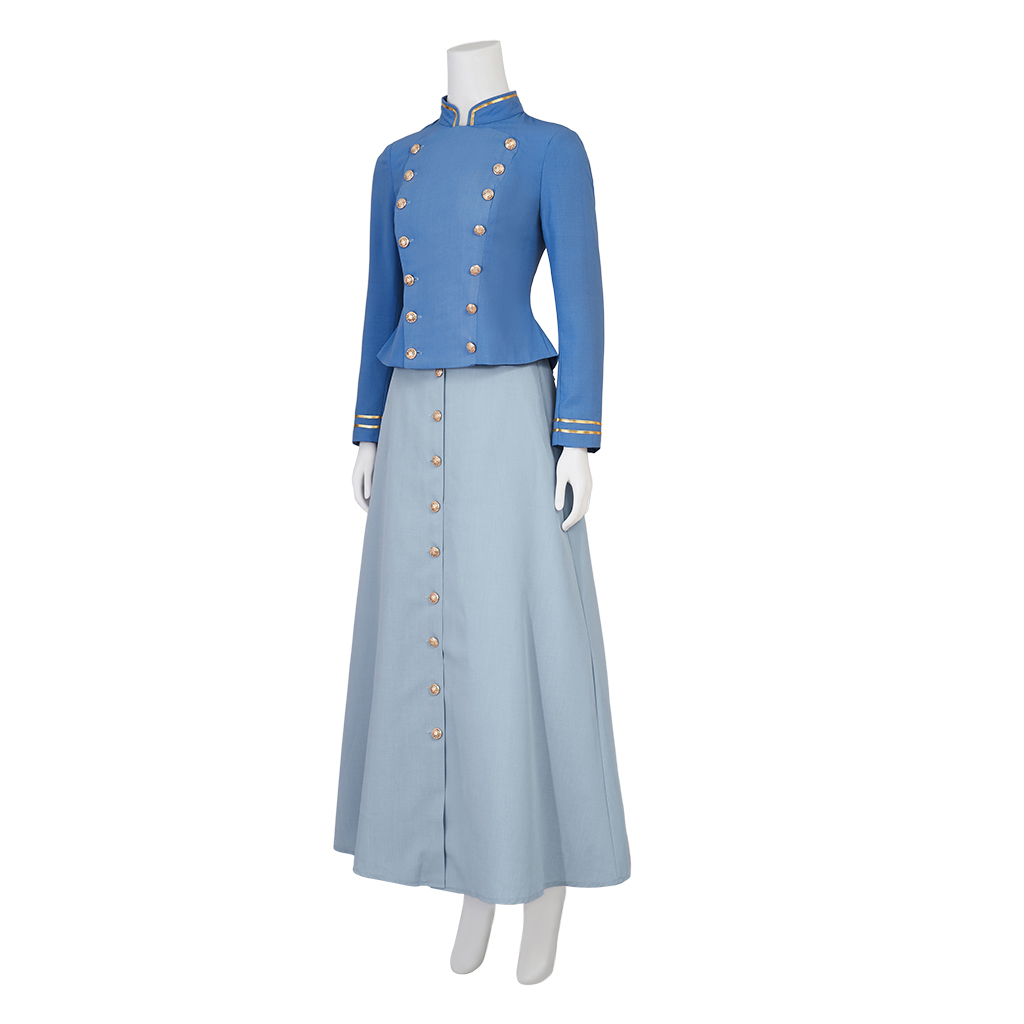 Movie Cosplay Enola Holmes 2 C - Vintage Women'S Formal Wear review and price
