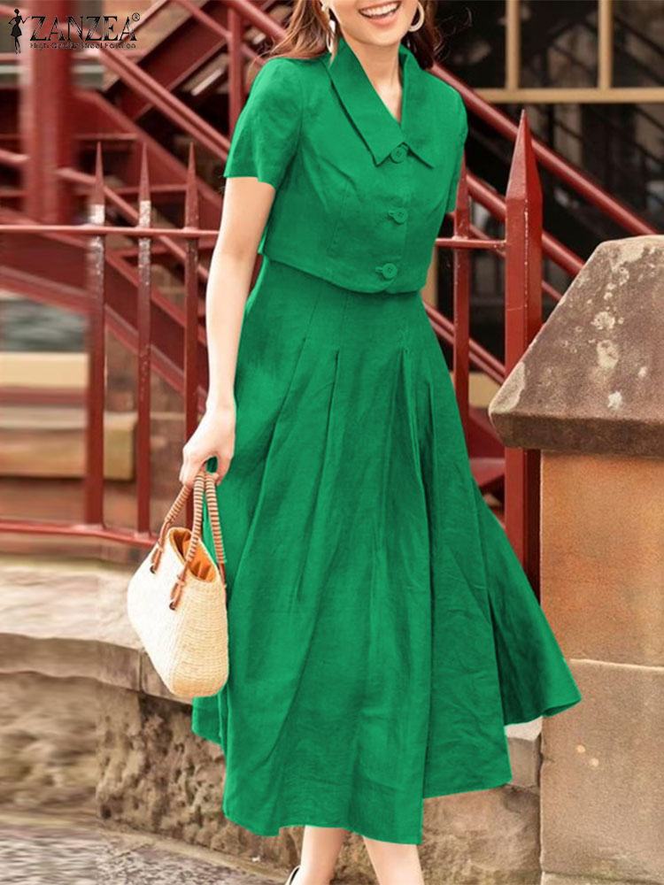 ZANZEA Women Two Piece Sets 20 - Vintage Women'S Formal Wear review and price