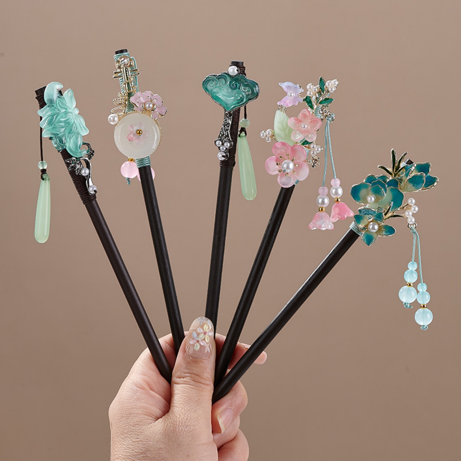 Vintage Flower Hairpin For Wom - Vintage Women'S Formal Wear review and price