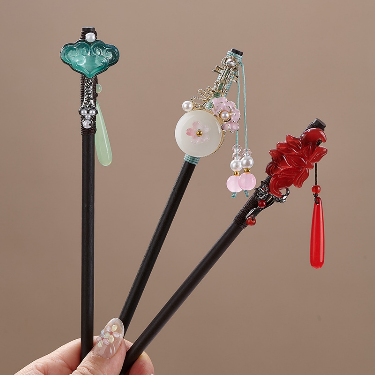 Vintage Flower Hairpin For Wom - Vintage Women'S Formal Wear review and price