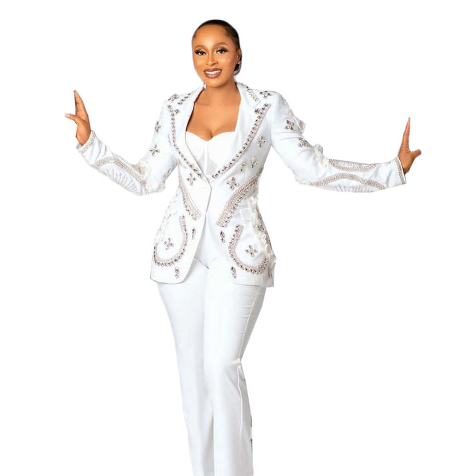 Luxury Women Pants Suits 2 Pcs - Women Luxury Formal Wear review and price