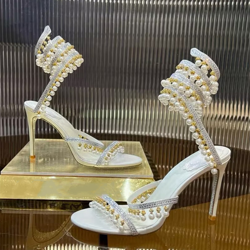Luxury Rhinestones Pearls Tass - Women'S Formal Wear For Wedding review and price