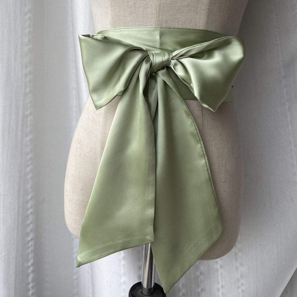 Wide Bowknot Waistband Women A - Women'S Formal Wear Accessories review and price