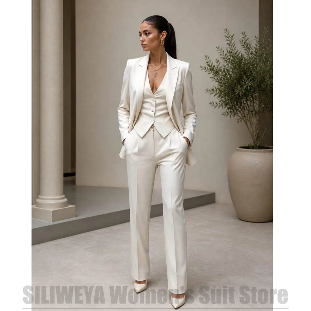 Women 3 Piece Suit Set Blazer  - Women Formal Wear Outfits review and price